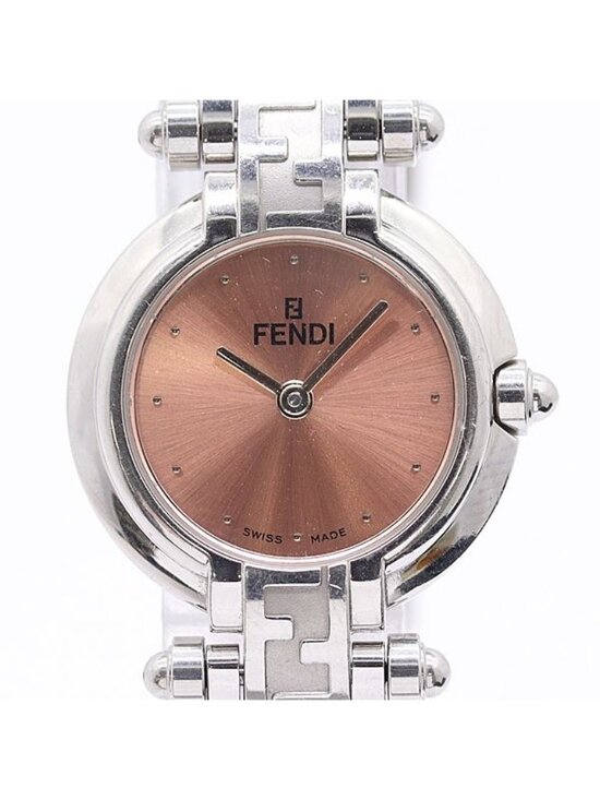 Fendi Box with Frame Orologi Quartz Rose Gold Dial Watch main image 4
